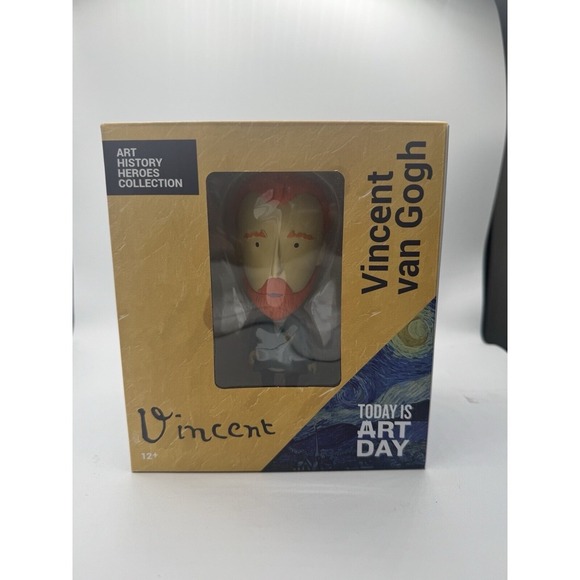 Today Is Art Day "Vincent Van Gogh" Art History Heroes Collectible Action Figure - Picture 1 of 12